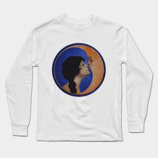 Dear Moon | Saphire Skies Long Sleeve T-Shirt